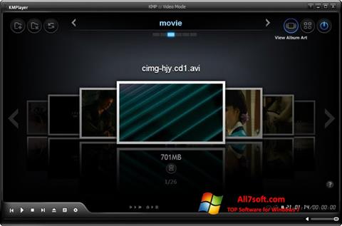 Screenshot KMPlayer for Windows 7